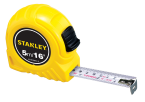 5M/16" - 19mm Metric Imperial, New Global Tape, Lacquer Coated Blade, White Blade, ABS Case STANLEY BRAND PRICE IN PAKISTAN