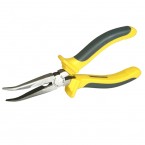 Curved Long-Nosed Plier - 200mm, Bimaterial Pliers STANLEY BRAND PRICE IN PAKISTAN