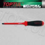 SCREW DRIVER PHILLIPS VDE RED INSULATED 1000V PH1X100MM(L1) TOPTUL PRICE IN PAKISTAN
