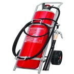 Mobiak Fire Extinguisher Trolley Type CO2 45KG price in Pakistan