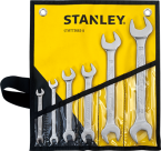 Double Open end Wrench Set, 6x7;8x10;11x13;12x14;17x19;21x23 mm STANLEY BRAND PRICE IN PAKISTAN