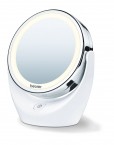 BS 49 ILLUMINATED COSMETIC Swiveling mirrors – Normal and 5x magnification – Bright LED Light ORIGINAL BEURER BRAND PRICE IN PAKISTAN