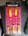 Wise Up - Insulated Screw Driver Set 5 pcs Model # 090207